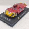 Alfa Romeo 33.3 Coda Lunga Metro 24h Le Mans 1970 1:43 #35 Galli/Stommelen Versione da edicola Modellino Model car Rosso
