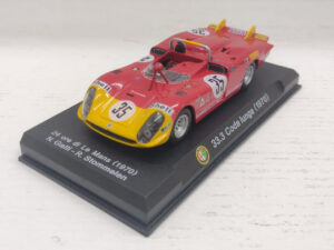 Alfa Romeo 33.3 Coda Lunga Metro 24h Le Mans 1970 1:43 #35 Galli/Stommelen Versione da edicola Modellino Model car Rosso