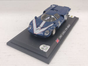 Lola T70 MKIII 1967 Del Prado 1:43 Racing Car Versione da edicola Modellino Model car Blu