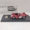 Alfa Romeo 33TT3 MG Model Targa Florio 1972 1:43 #1 Stommelen/Vaccarella Modellino Model car Rosso