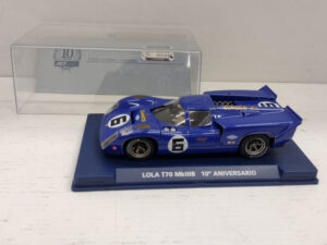 Slot Car Lola T710 MK3B MKIIIB Fly Car Model 96088 10° Anniversario 1:32 #6 Modellino Model car Blu