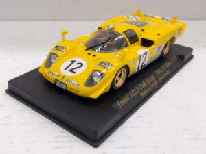 Slot Car Ferrari 512S Coda Lunga Fly Car Model 88005 24h Le Mans 1970 1:32 #12 Fierlandt/Walker Modellino Model car Giallo