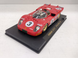 Slot Car Ferrari 512S Fly Car Model C1 2° Monza Spyder 1000Km 1970 1:32 #3 Modellino Model car Rosso