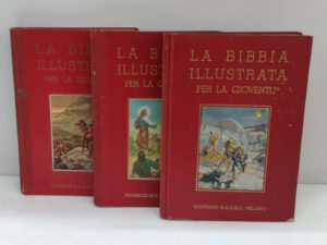 La Bibbia illustrata per la gioventù (3 volumi) di AA.VV. ed. Sadel