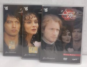 Il Sangue e la Rosa - Parte Prima, Seconda e Terza Complete (3 DVD) SENZA Cofanetto - Versione da edicola - DVD in Italiano