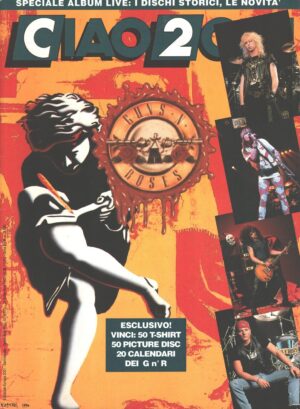 Rivista Ciao 2001 n. 38 del 24 Settembre 1991 - In Copertina Guns N'Roses