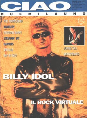 Rivista Ciao 2001 n. 31/32 - Agosto 1993 - In Copertina Billy Idol