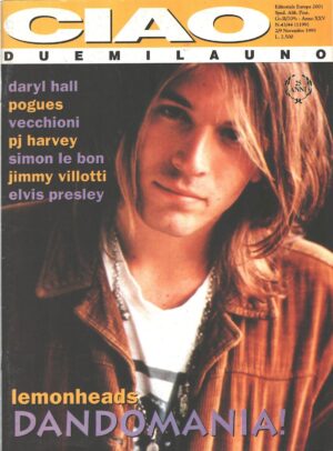 Rivista Ciao 2001 n. 43/44 - Novembre 1993 - In Copertina Evan Dando (Lemonheads)