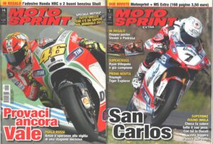 Motosprint n. 14 - Aprile 2012 + MS n. 1 Extra - In copertina Checa e Rossi (Con Poster Stoner/Pedrosa)