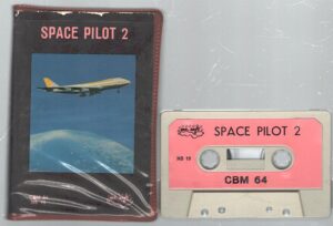 Space Pilot 2 – Videogioco su cassetta per Commodore 64 CMB 64 - Mr. Soft (1986)