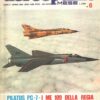 Rivista Aerospazio n. 6 - Aprile 1980 - In copertina AMD-BA Mirage F-1CG ed. Aerospazio Editrice