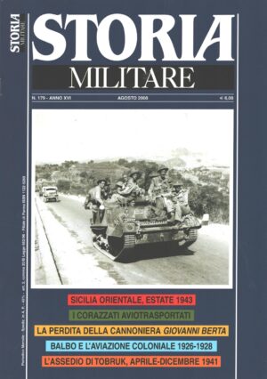 Rivista Storia Militare n. 179 - Agosto 2008 - In copertina Bren Carrier ed. Albertelli