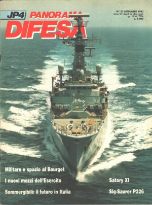 Rivista Panorama Difesa n. 37 - Settembre 1987 - In copertina Fregata Scylla F 71 ed. ED.A.I.