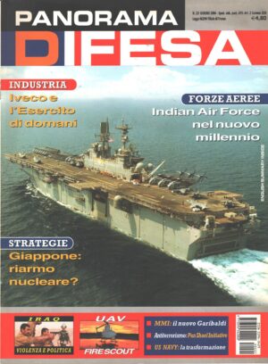 Rivista Panorama Difesa n. 221 - Giugno 2004 - In copertina Iwo Jima Nave d'assalro ed. ED.A.I.
