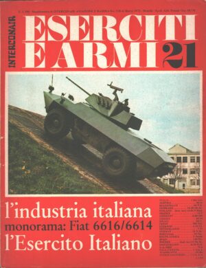 Rivista Eserciti e Armi n. 21 - Marzo 1975 ed. Interconair (Con Poster)