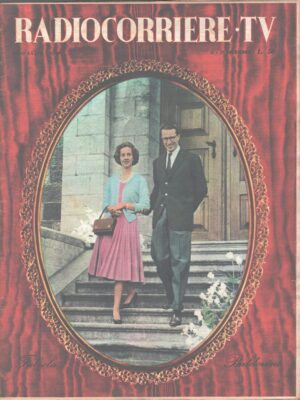 Radiocorriere TV n. 50 dal 11 al 17 Dicembre 1960 - In copertina Fabiola e Baldovino ed. RAI