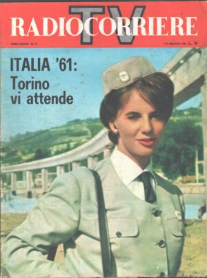 Radiocorriere TV n. 19 dal 7 al 13 Maggio 1961 ed. RAI