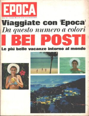 Rivista Epoca n. 790 del 14 Novembre 1965 ed. Mondadori