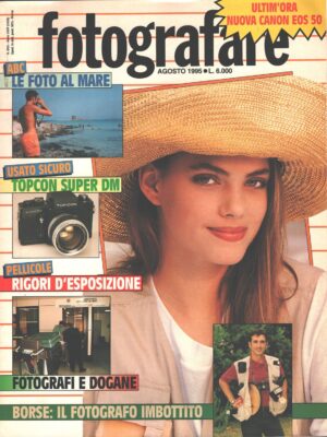 Rivista Fotografare n. 8 - Agosto 1995 ed. Cesco Ciapanna Editore