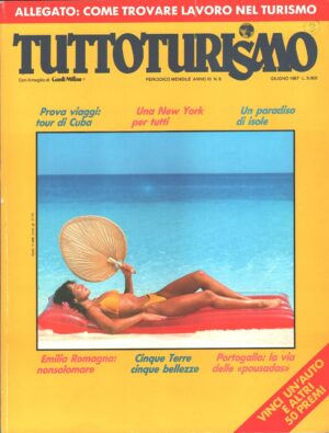 Rivista Tuttoturismo n. 6 - Giugno 1987 ed. Domus