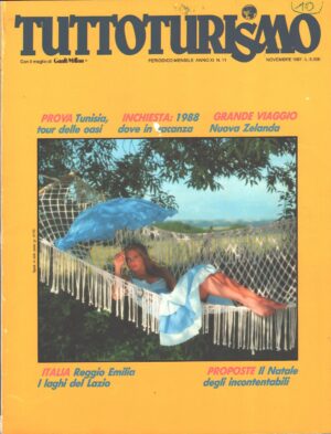 Rivista Tuttoturismo n. 11 - Novembre 1987 ed. Domus