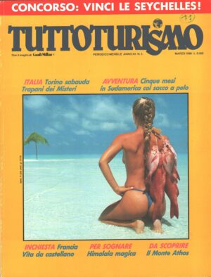 Rivista Tuttoturismo n. 3 - Marzo 1988 ed. Domus