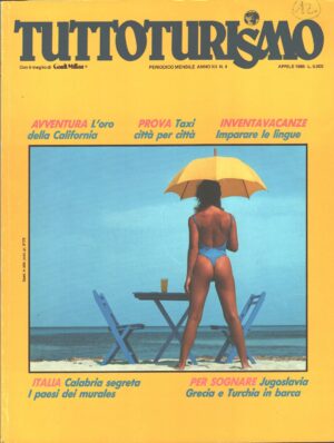 Rivista Tuttoturismo n. 4 - Aprile 1988 ed. Domus