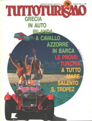 Rivista Tuttoturismo n. 8 - Agosto 1990 ed. Domus