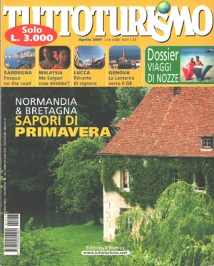 Rivista Tuttoturismo n. 4 - Aprile 2001 ed. Domus