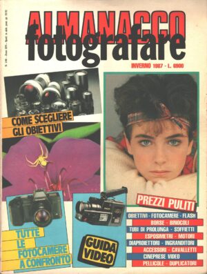 Almanacco Fotografare n. 1 Inverno 1987 - 1988 ed. Cesco Ciapanna Editore