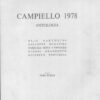 Antologia del Campiello 1978 di AA.VV. - disegni di Neri Pozza ed. Fantonigrafica