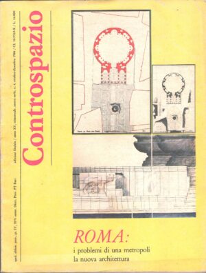 Rivista Controspazio n. 4 - Ottobre Dicembre 1984 ed. Dedalo