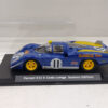 Slot Car Ferrari 512S Coda Lunga Fly Car Model C74 88166 Sunoco Edition 1:32 #11 Modellino Model car Blu Giallo