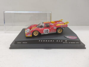 Slot Car Ferrari 512M Spirit 24h Le Mans 1971 1:32 #10 Loos/Pesch Modellino Model car Rosso Giallo