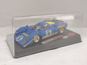 Slot Car Ferrari 312P Sunoco Racer RCR09 Nort American Championship 2009 1:32 #6 Philadelphia Kirk F. White Modellino Model car Blu Giallo - Edizione Limitata