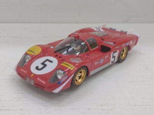 Slot Car Ferrari 512S Fly Car Model C27 24h Le Mans 1970 1:32 #5 Modellino Model car Rosso