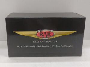 ONLY BOX! AMC Javelin RAR 18005 Trans Am Champion 1971 1:18 #6 Donohue SOLO SCATOLA Modellino Model car
