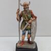Guerriero Vichingo - Soldatino Fontanini Italy maestro Simonetti - Figurino 11 cm in Plastica dipinto a mano - anni '60