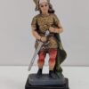 Re Celtico - Soldatino Fontanini Italy maestro Simonetti - Figurino 10 cm in Plastica dipinto a mano - anni '60