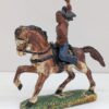 Indiano a cavallo - Soldatino Vintage anni '50/'60 - Figura in Pasta cm 11 - Durso