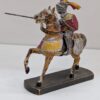 Cavaliere Asburgo - Probabile Leyla - Elastolin in Pasta cm 10 - Vintage anni '30 Masse Figur
