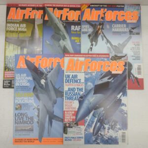 Airforces Monthly Magazine - Lotto 5 Riviste Anno 2009 - In Inglese ed. Key Publishing
