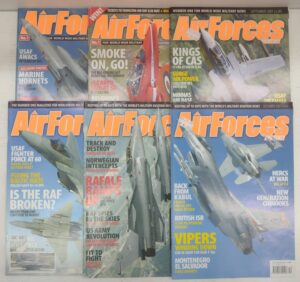 Airforces Monthly Magazine - Lotto 6 Riviste Anno 2007 - In Inglese ed. Key Publishing