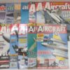 Aircraft Magazine - Lotto 12 Riviste Vari Anni - In Inglese ed. Ian Allan