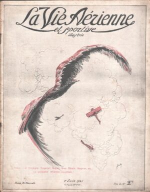 Revue La Vie Aerienne et Sportive n. 6 del 1 Juin 1921 ed. Imprimerie Lang