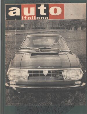 Auto Italiana - Raccolta di articoli vari dell'annata 1965 ed. Domus