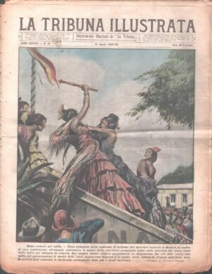 Rivista La Tribuna Illustrata n. 35 del 31 Agosto 1930 ed. Tribuna Illustrata