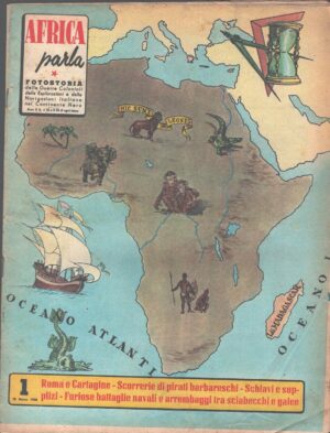 Africa Parla Fotostoria n. 1 del 15 Marzo 1958 ed. Asso di Bastoni