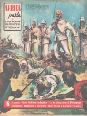 Africa Parla Fotostoria n. 5 del 25 Aprile 1958 ed. Asso di Bastoni