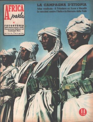 Africa Parla Fotostoria n. 14 del 25 Luglio 1958 ed. Asso di Bastoni